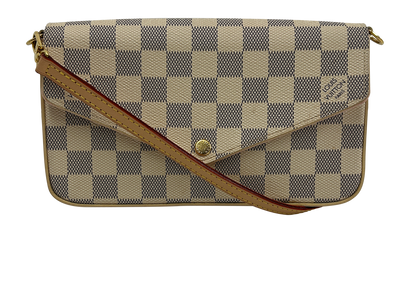 Felicie, 790&euro;, Bolso, Azul/Beige, Canvas - General, Vista frontal